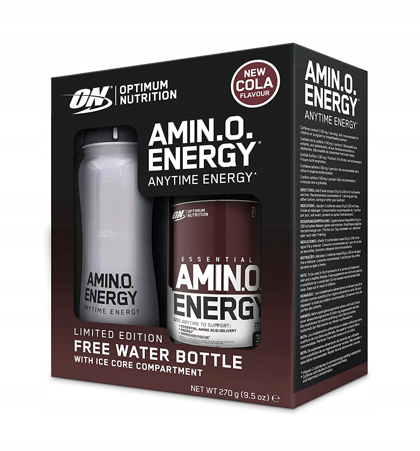 Aminokyseliny - Optimálna výživa na amínovej energii 270 Fľaša voda