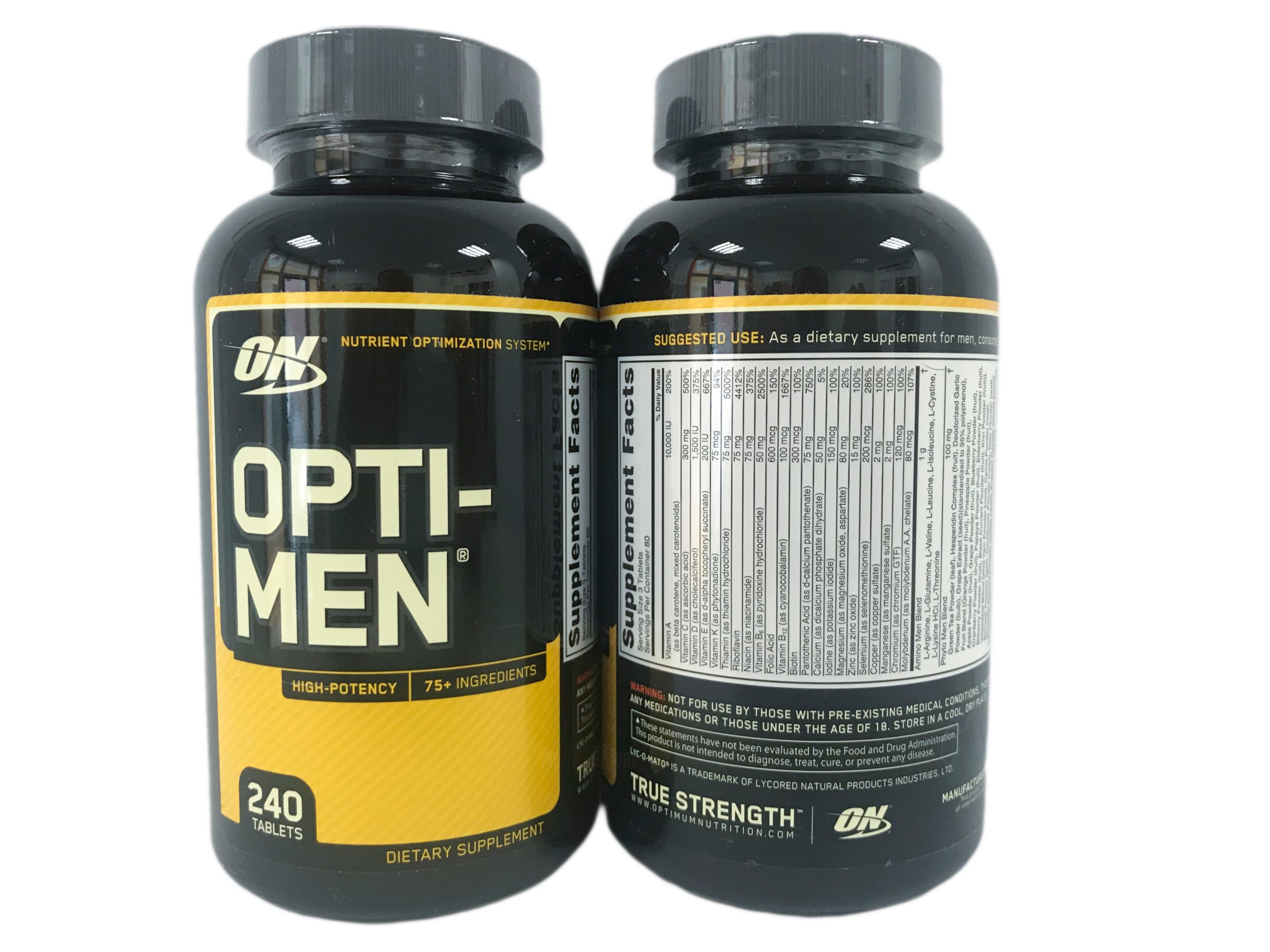 Optimálne opti-pánske 240 vitamíny pre Mezczyzn USA