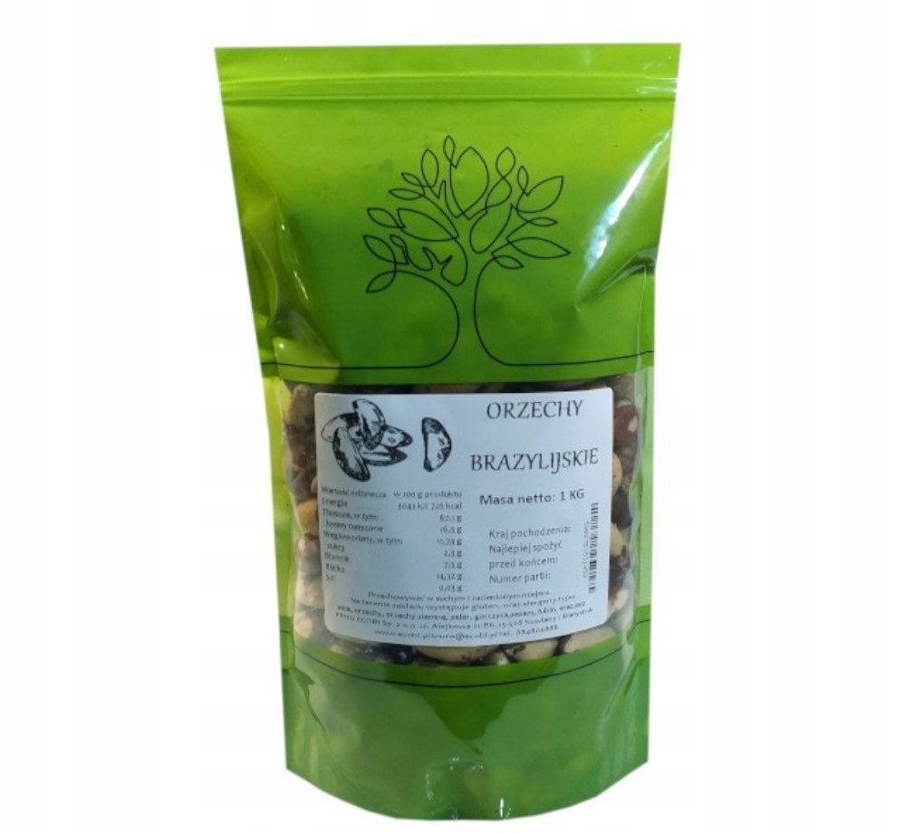 Orechy - Brazílska matica 1kg brazílska orechy ecobi