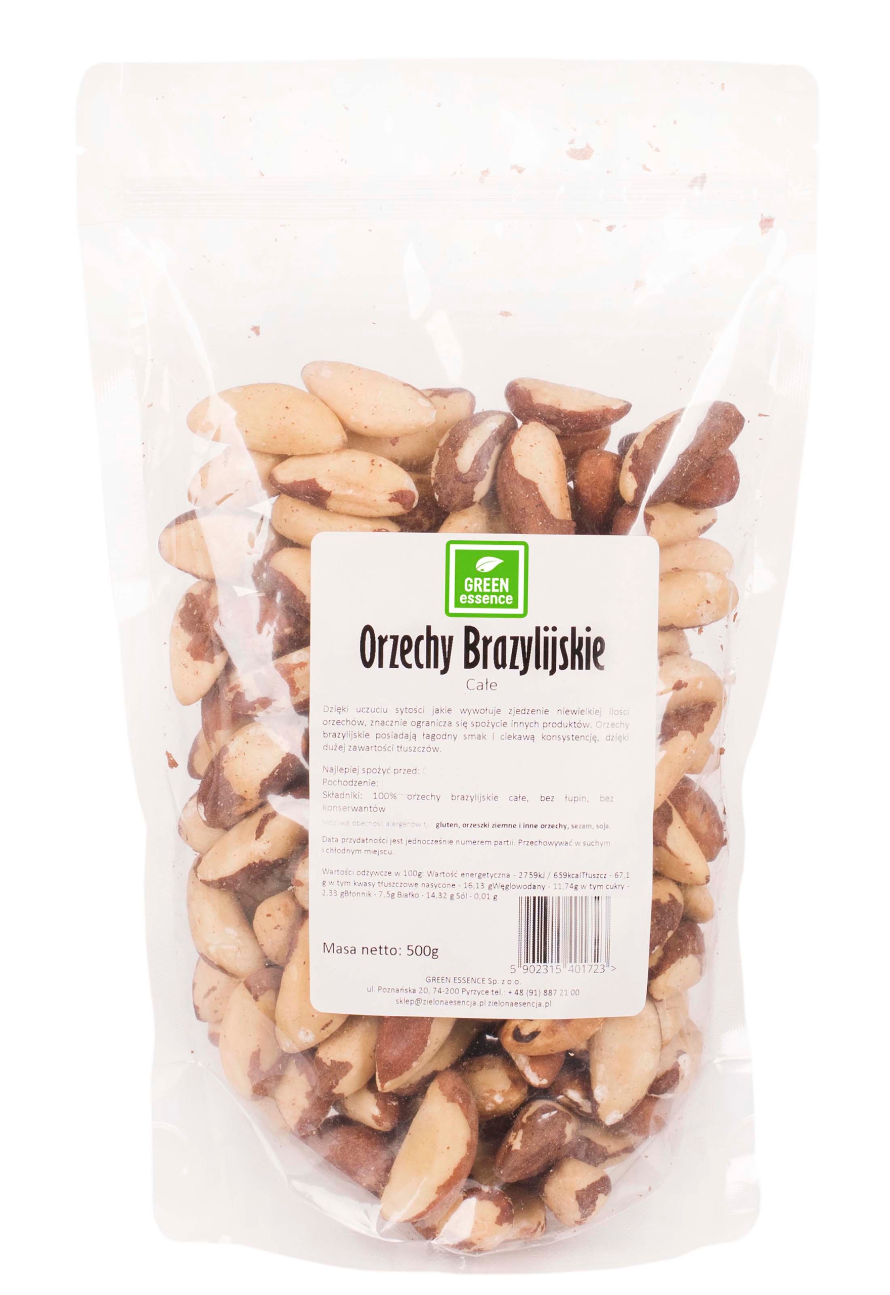 Orechy - BRAZÍLSKE ORECHY 0,5 kg čerstvé, celé a VEĽKÉ 500 g