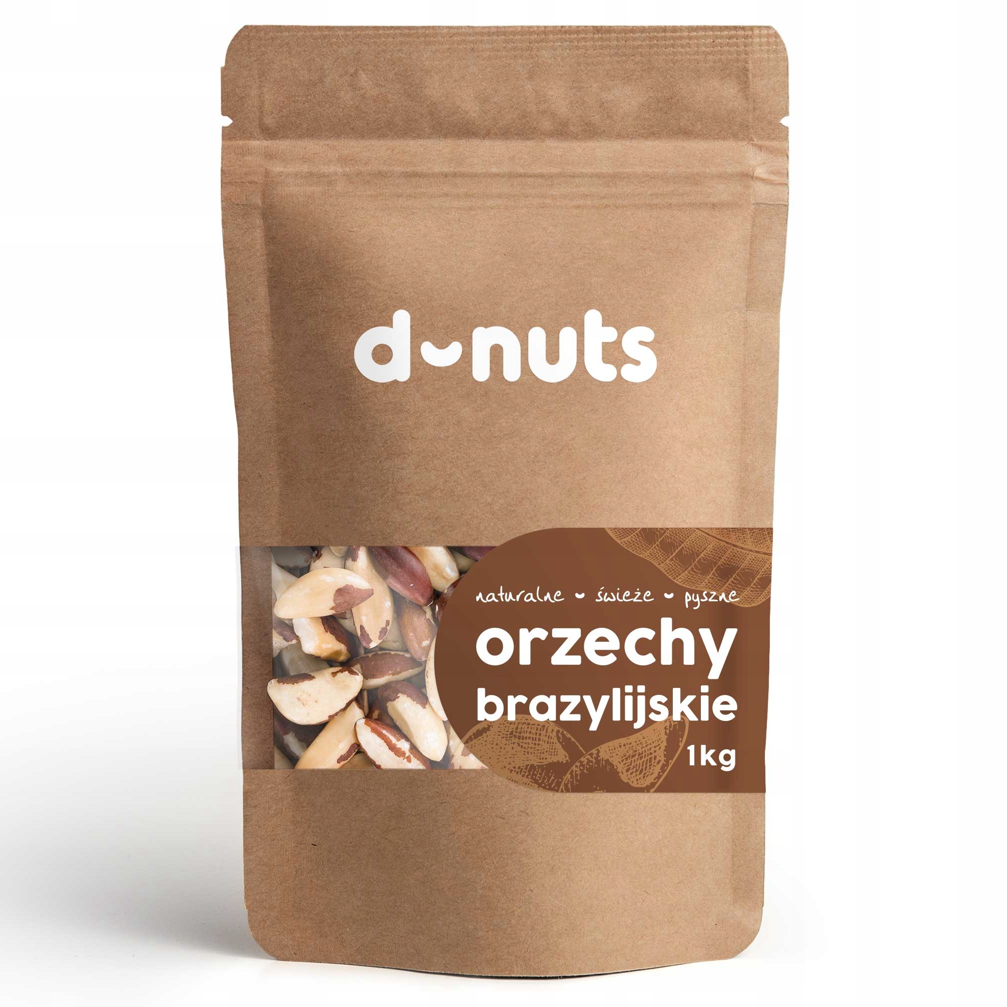 Orechy - BRAZÍLSKE ORECHY 100% 1kg Čerstvé CHUTNÉ D-orechy