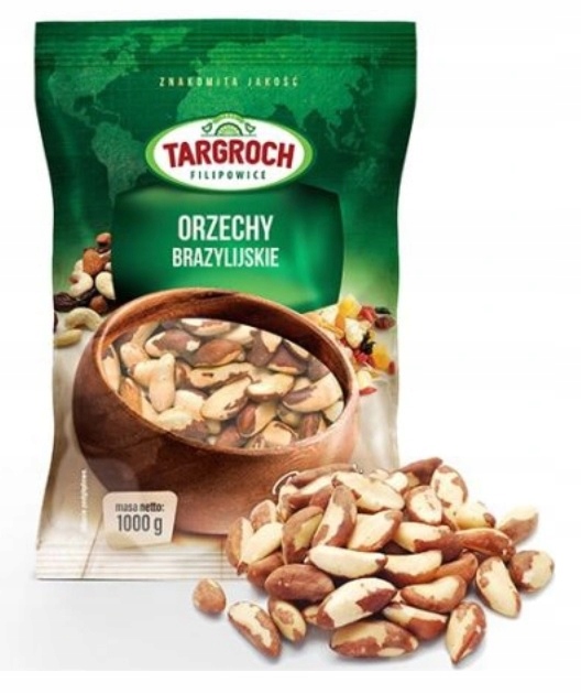 Orechy - Brazílske orechy. Plné 1 kg Targoch