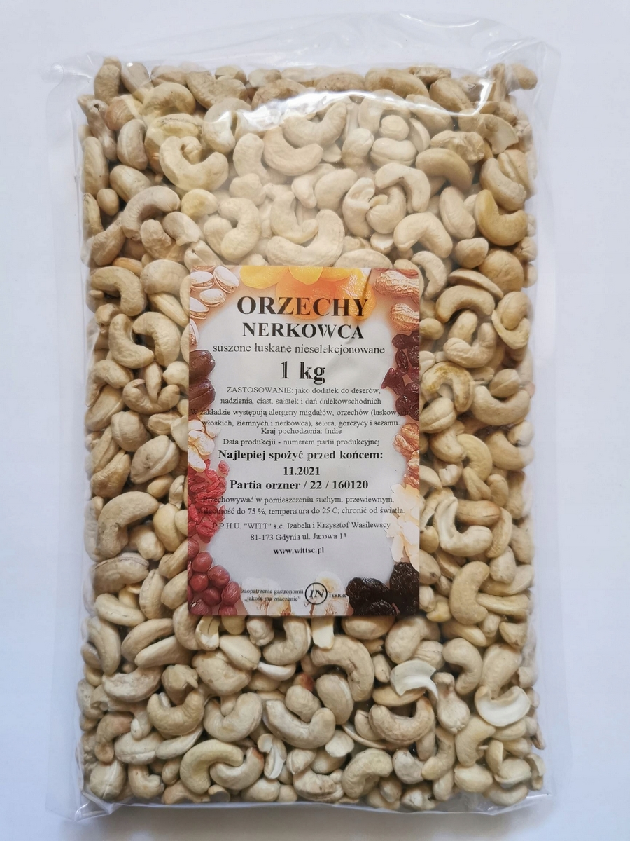 Orechy - Kešové orechy 1 kg výstredné celé vylúpané chutné