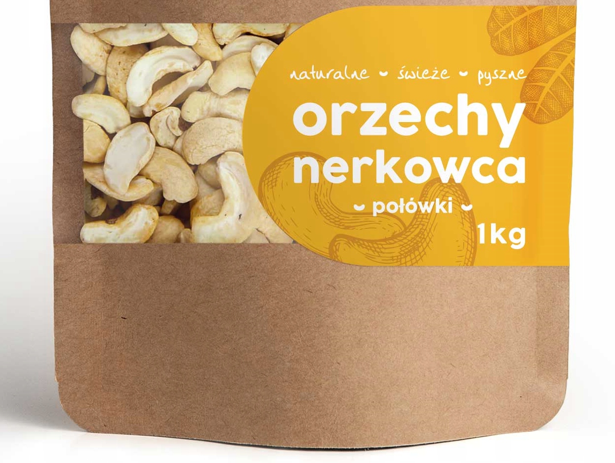 Orechy - Kešové orechy polovice 1kg čerstvé chutné D-orechy