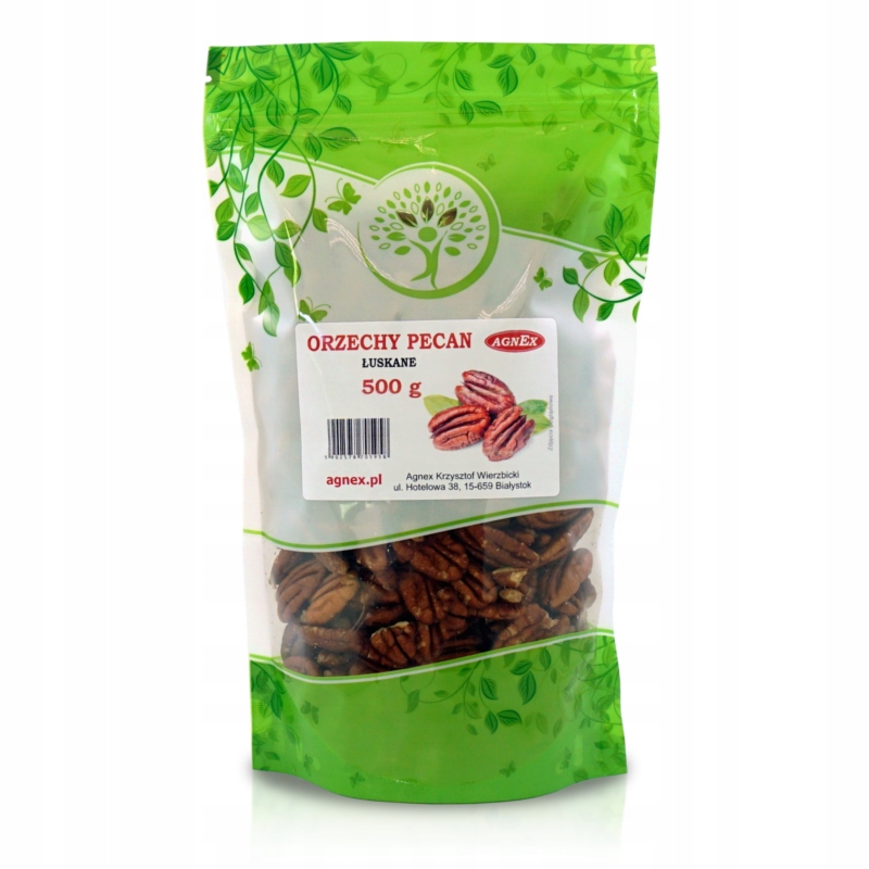 Orechy - Pekanové orechy Pekan 500 g Čerstvé prírodné Agnex