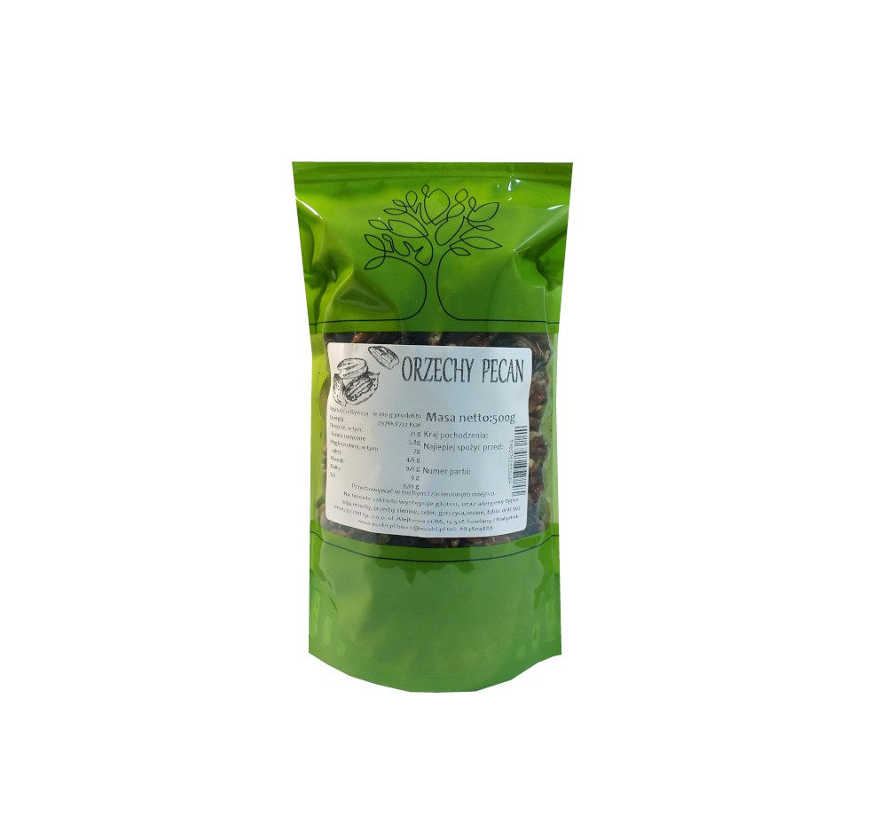 Orechy - Pekan Pecan 500 g orechovia. KVALITA Z ECOBI