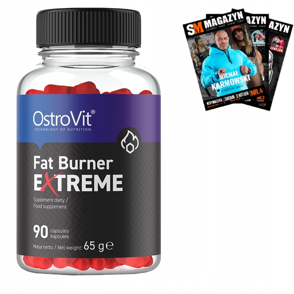 Spaľovač tuku - Ostravit Fat Burner Extreme 90KAP spaľovač tuku