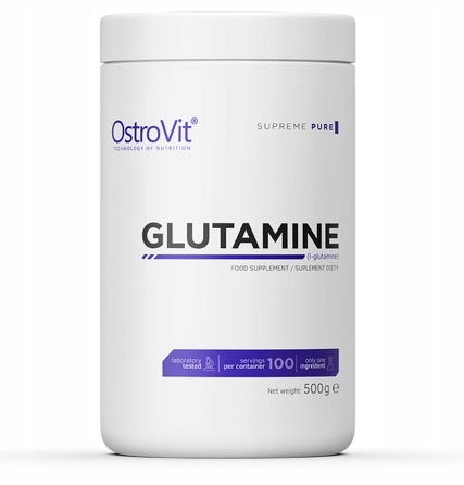 Aminokyseliny - OSTROVIT Glutamín 500g Čistý (čistý)