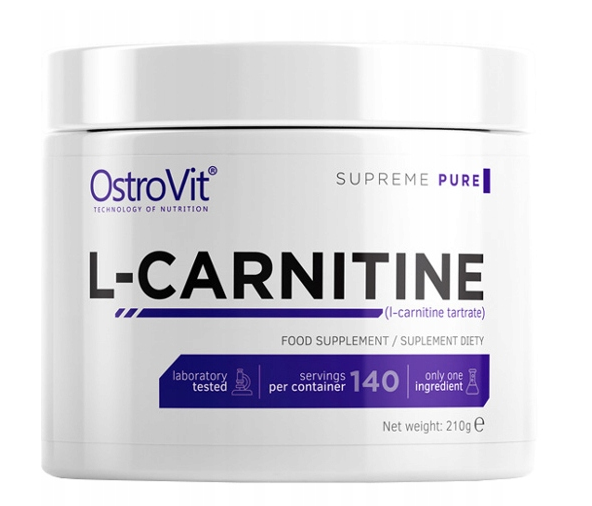Spaľovač tuku - Ostravit L-Carnitín 210g chudnutie karnitínu