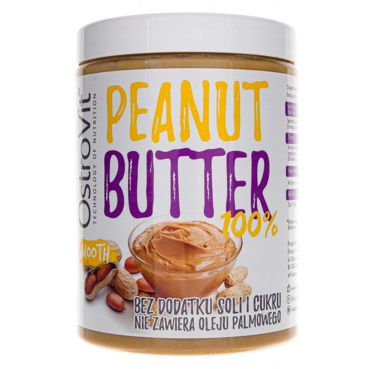 Ostravit Arašidové maslo Protein Minerals 1000g