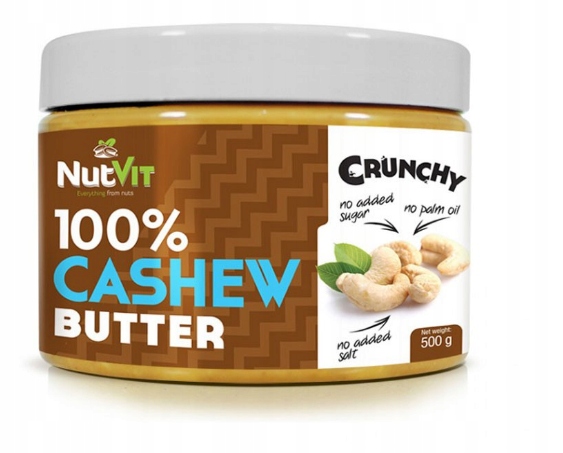 Ostravit Nutvit 100% Cashew Butter 500g hladký