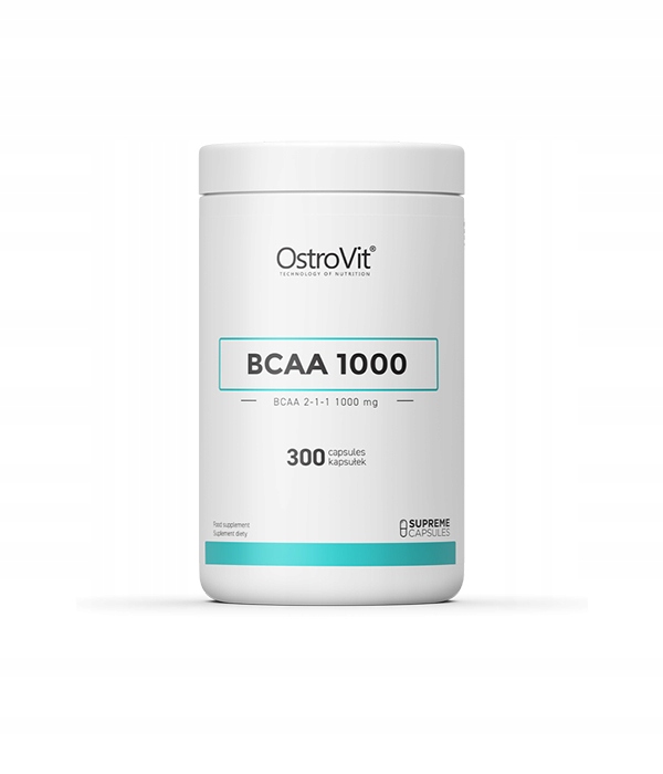 Aminokyseliny - Ostravit Supreme Capsules BCAA 1000mg 300K Amino