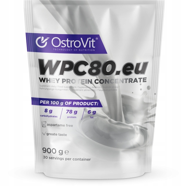 Proteín - Ostravit WPC80.eu 900g Wanilia WPC proteín