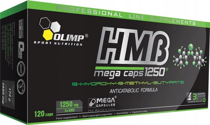 Kondicionér OLIMP HMB 1250 MEGA CAPS 120 CAPS
