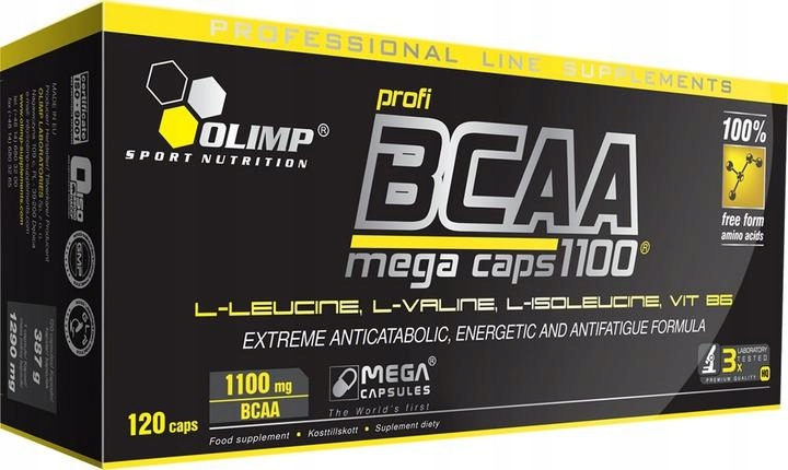 Kondicionér OLIMP BCAA 1100 Mega Caps / Olimp Labs