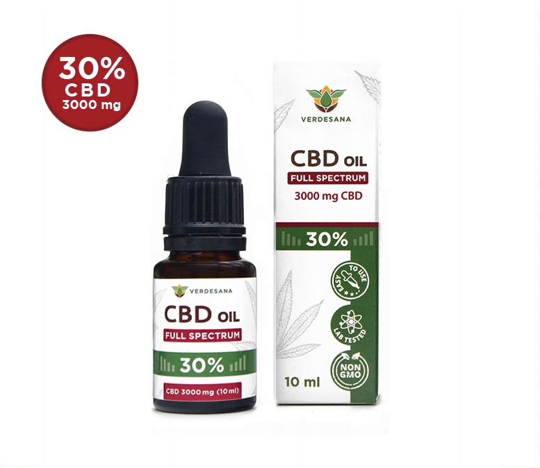 CBD - CBD olej 10% 10 ml (1000 mg) Vysoko kvalitný olej
