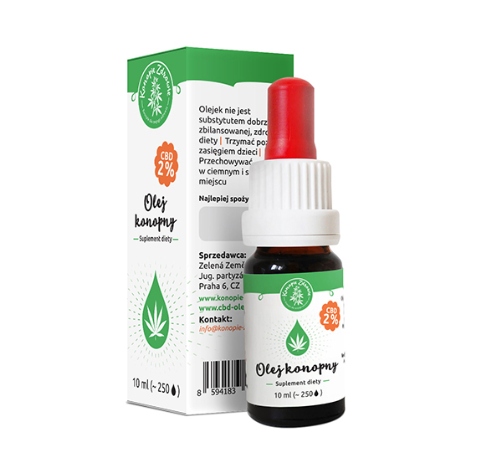 CBD - CBD olej 10% 10 ml konope