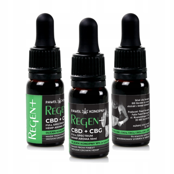 CBD - CBD + CBG Reden 10% extrakcii alkoholom