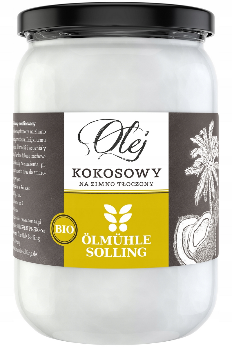 Kokosový olej Bio za studena lisoval 500 ml