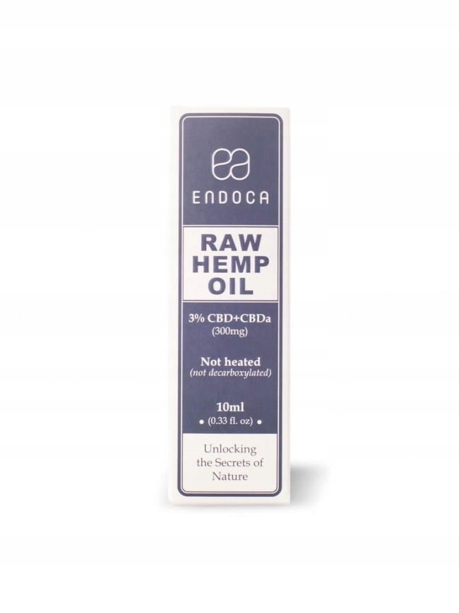 CBD - CBD + CBDA konopný olej 3% - 10 ml