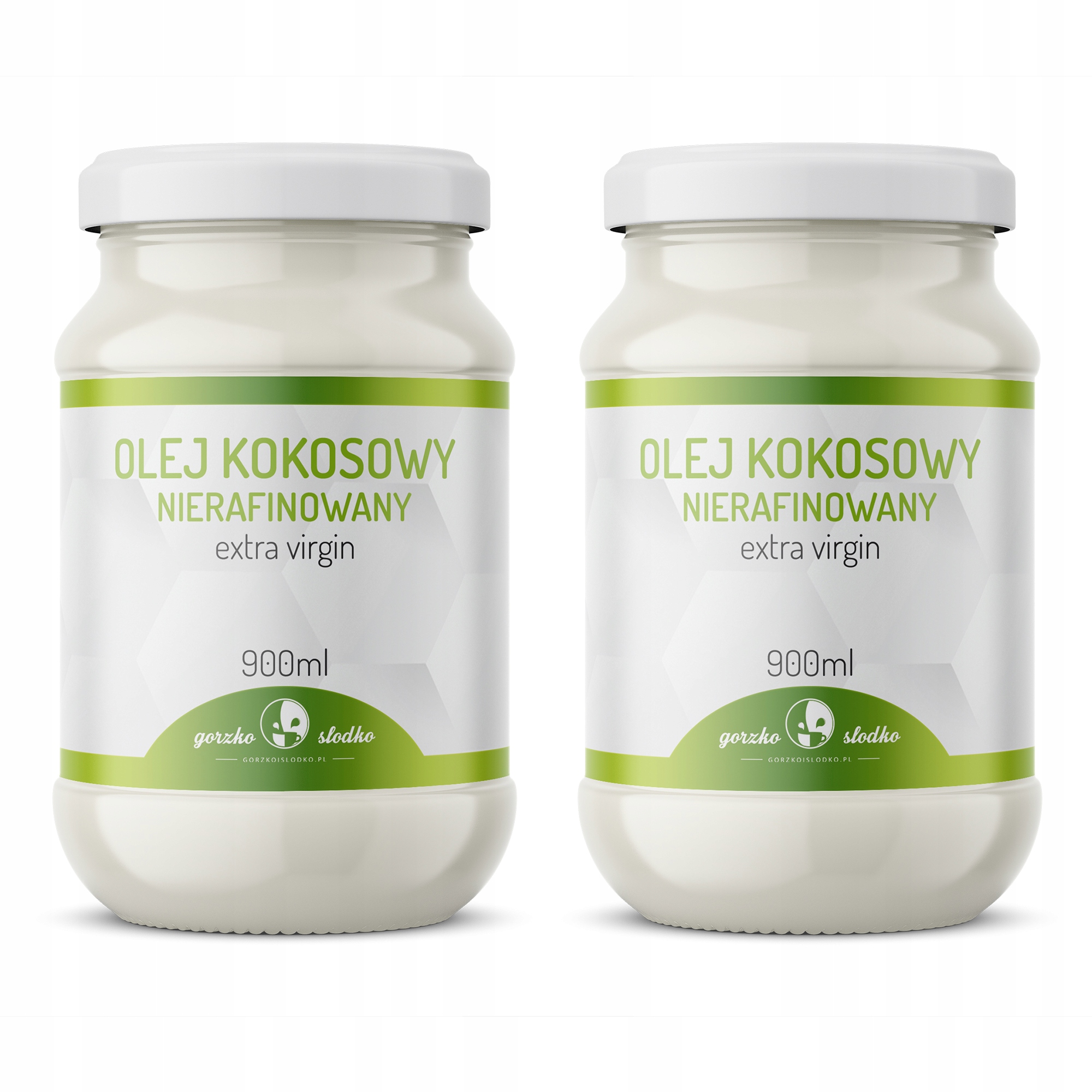 Nerafinovaný panenský kokosový olej BALENIE 2x 900ml