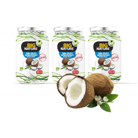 Olivový olej - Coconut Oil Extra Panny Set 3x900 ml bio