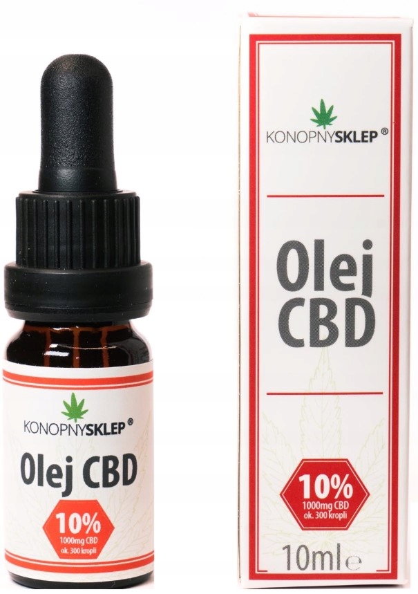 CBD - Konopný olej 10% CBD 10ml 1000mg - analýza kvality