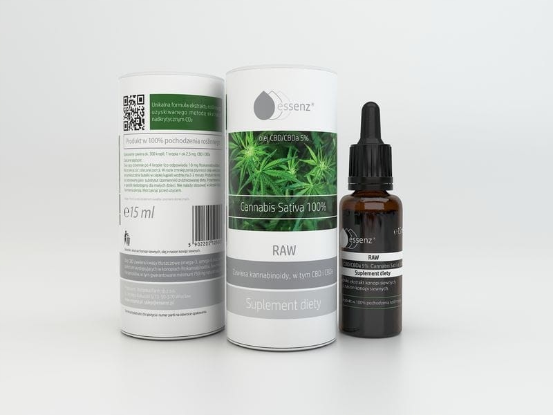 CBD HEMP OIL 5% RAO 15 ml Essenz