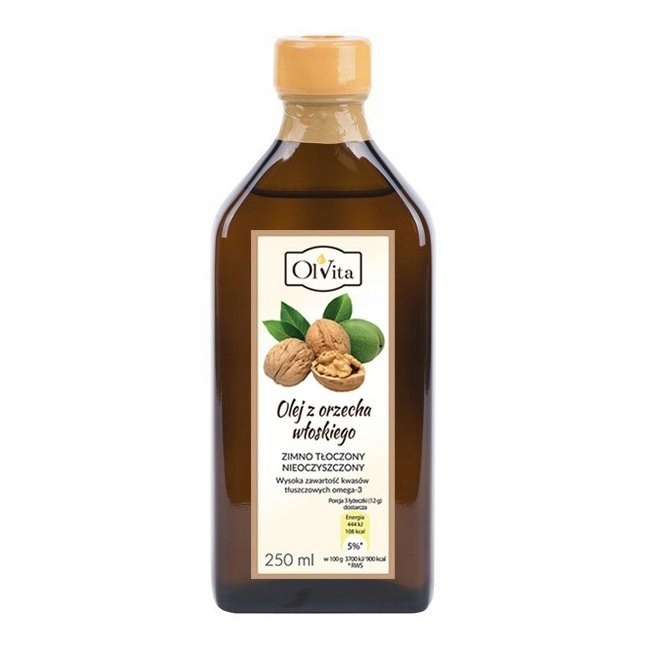 Orechový olej lisovaný za studena 250 ml