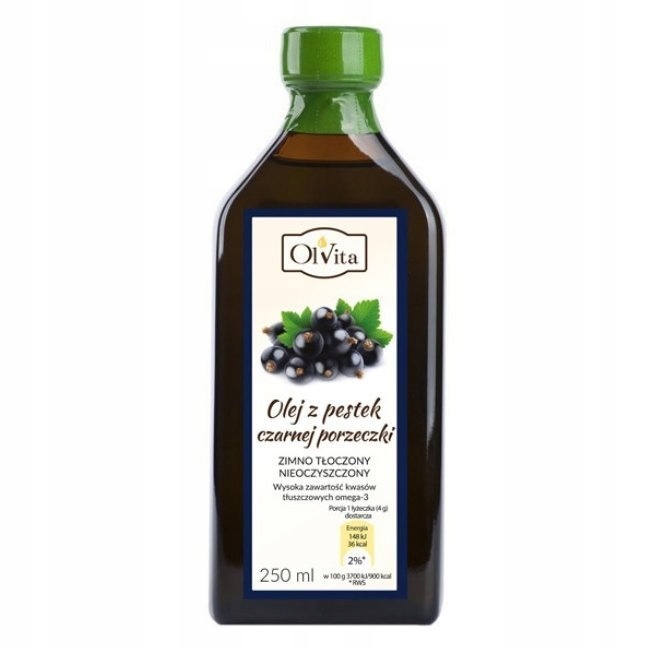 Čierny ríbezle olejový olej 250 ml olvita