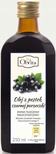 Olej z čiernych ríbezlí 250ml | OlVita |