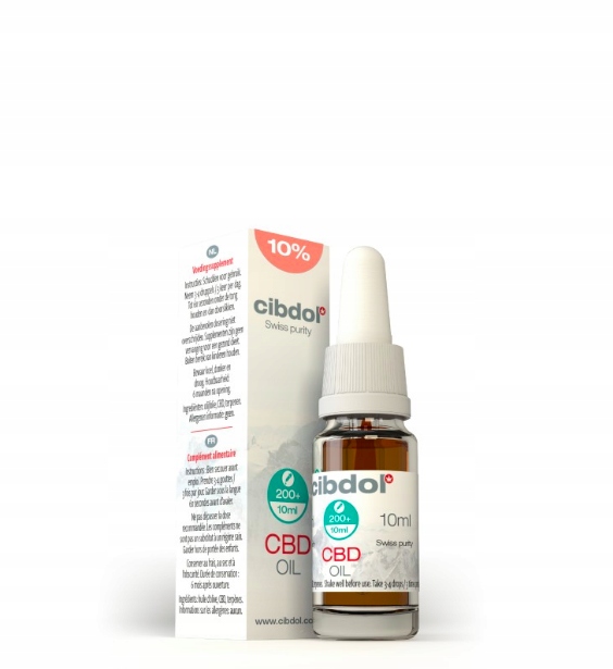 CBD - CBD olej 10% 10 ml Cibdol