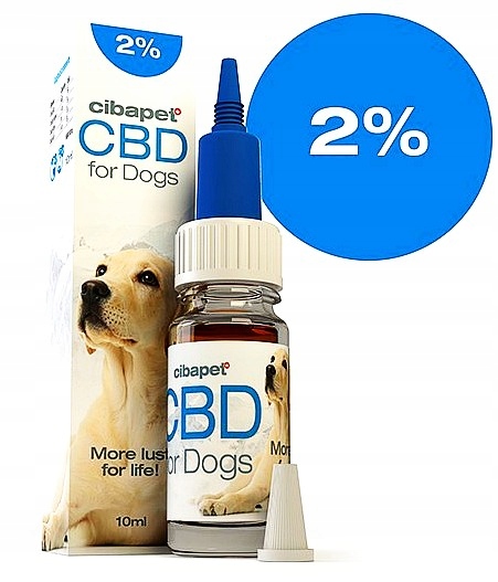 CBD - CBD olej 2% pre psov podporuje zdravie 10ml