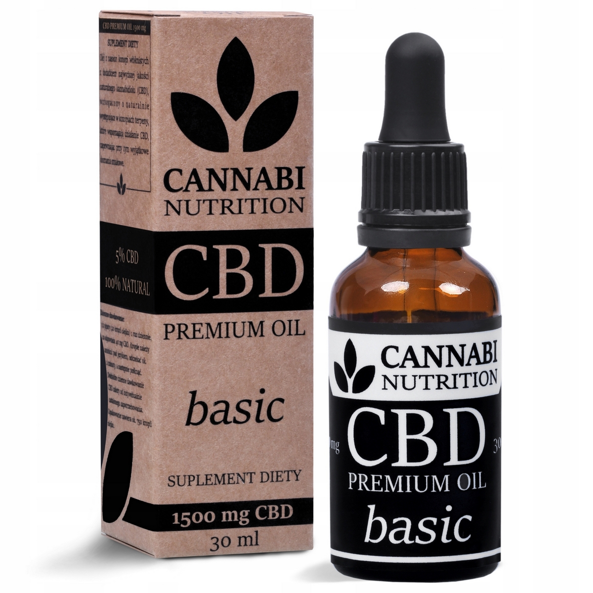 CBD - CBD olej 5% posilnenie imunity - certifikát!