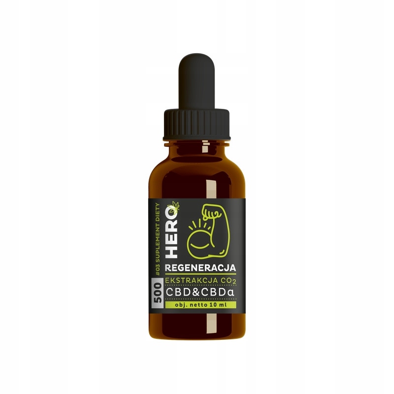 CBD - CBD Oil CBDA Hero Regenerácia Oil - 10ml