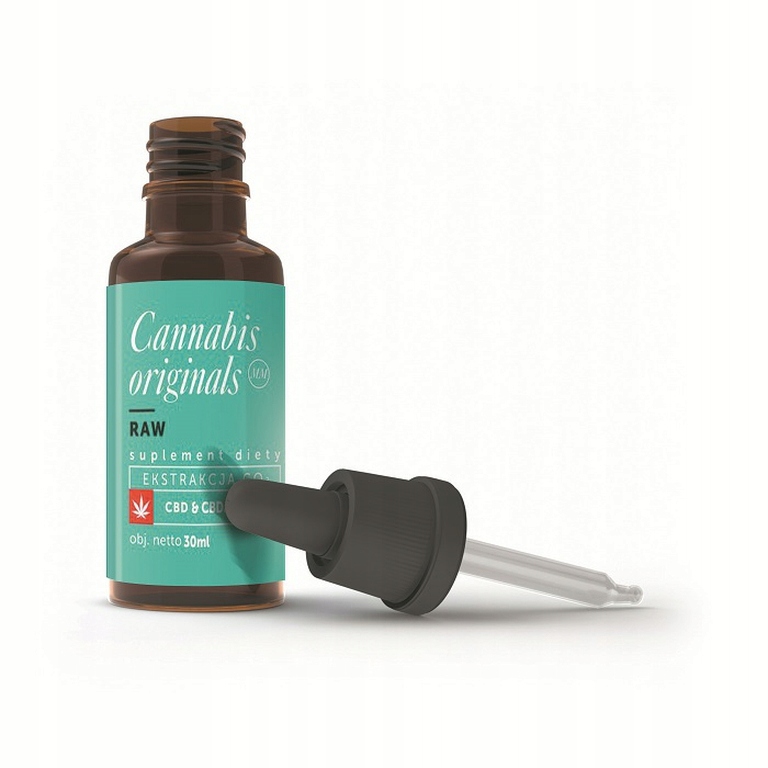 CBD - CBD CO2 RAW olej 5% 30 ml Cannabis originálov