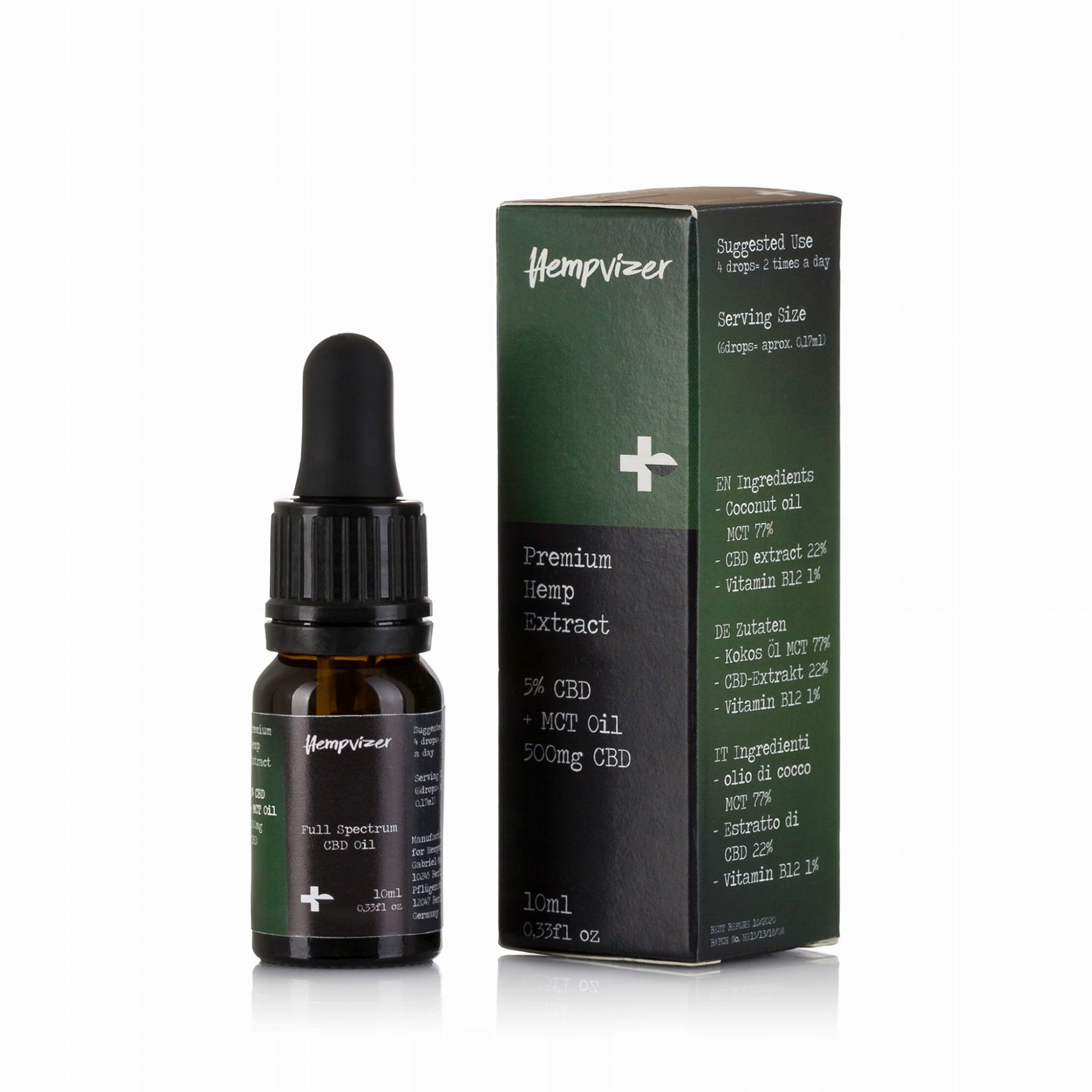 CBD - CBD Hempvizer olej 5% 10ml