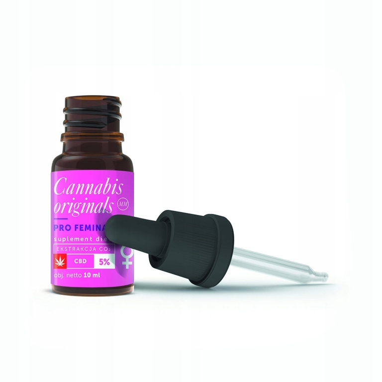 CBD - CBD Pre Femina olej 5% 10 ml Cannabis originálov