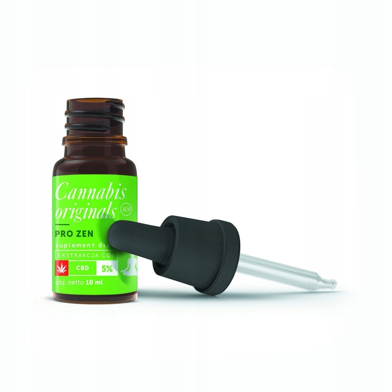 CBD - CBD Pre Zen olej 5% 10 ml Cannabis originálov