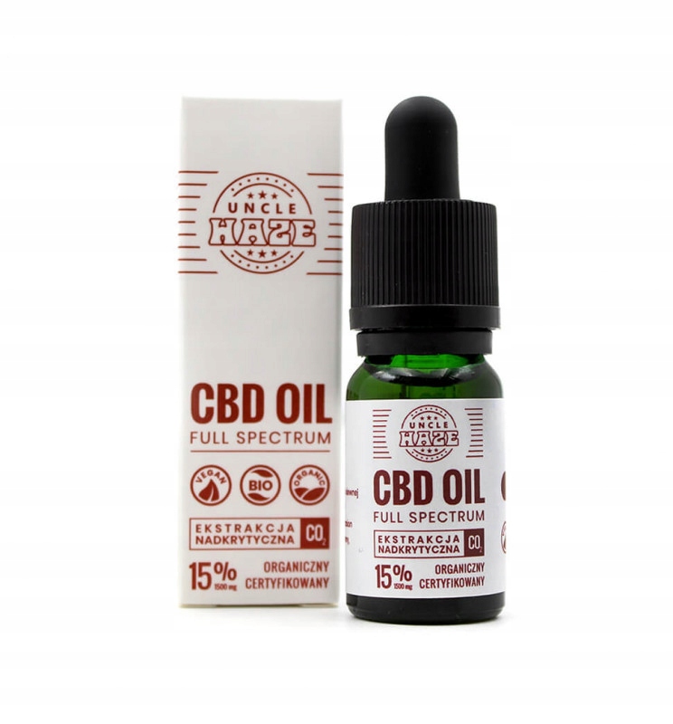 CBD - OIL CBD UNCLE HAZE 15% 10ml 1500mg CBD