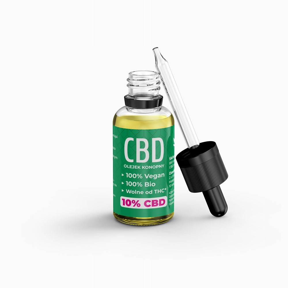 CBD - Konopný olej 10% 10 ml CBD