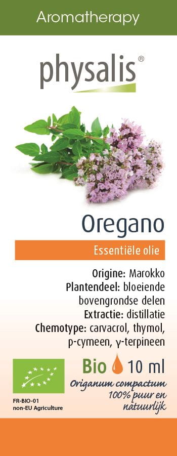 Esenciálny olej z oregana BIO 10 ml Physalis