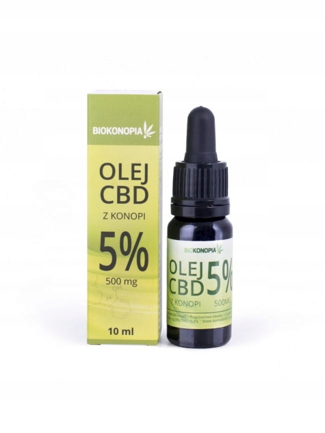 CBD - Konopný olej Bioconopy 5% CBD 10ml