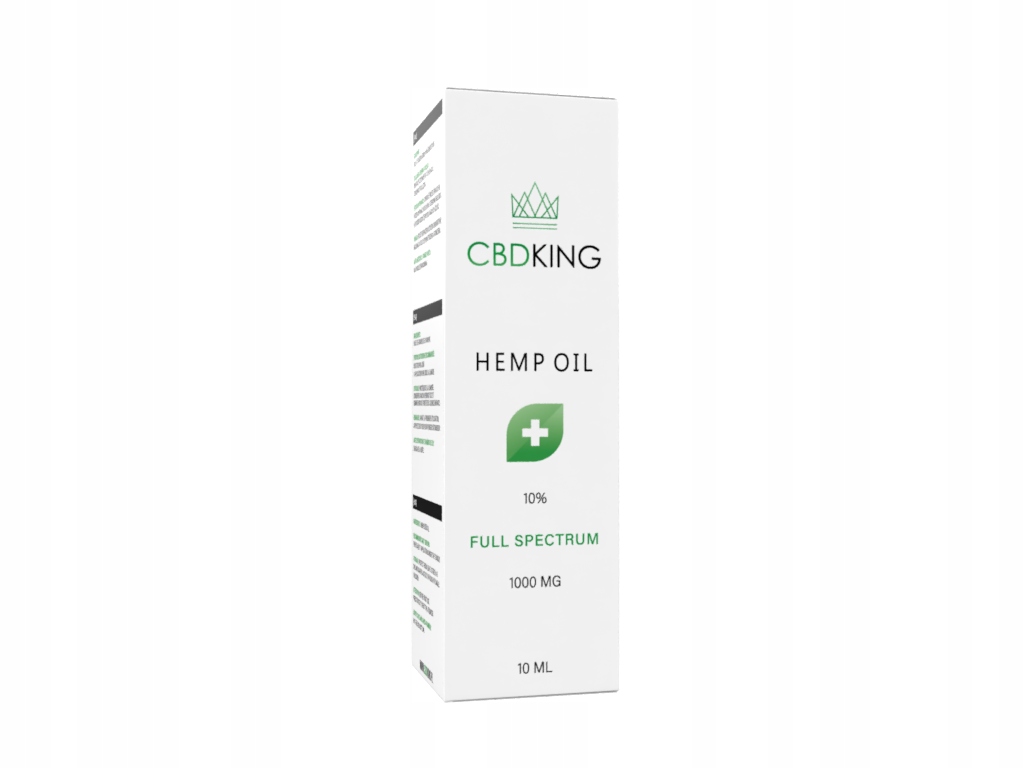 CBD - CBD konopného oleja 10% 1000mg CBDKing Premium