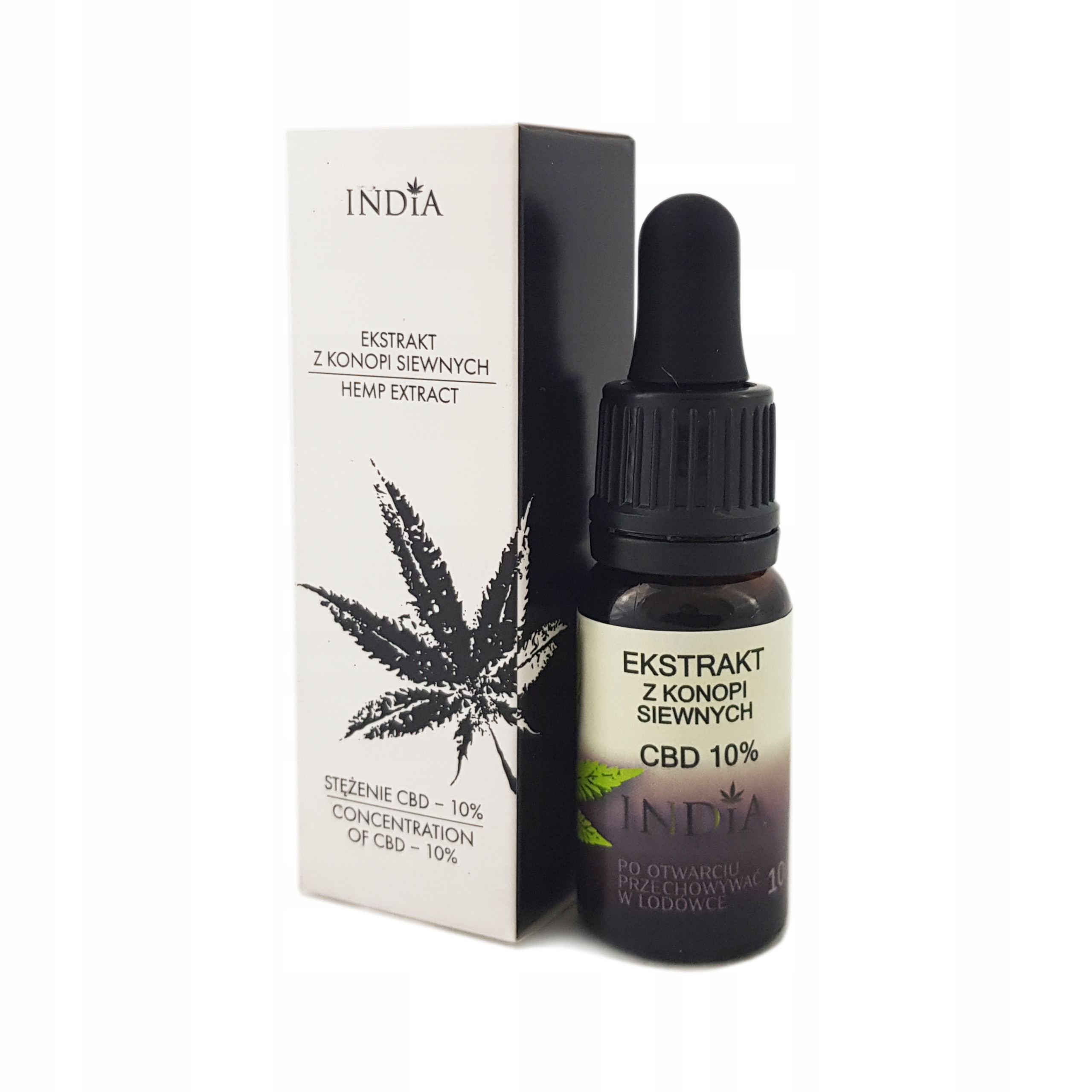 CBD - CBD konopný olej 10% India