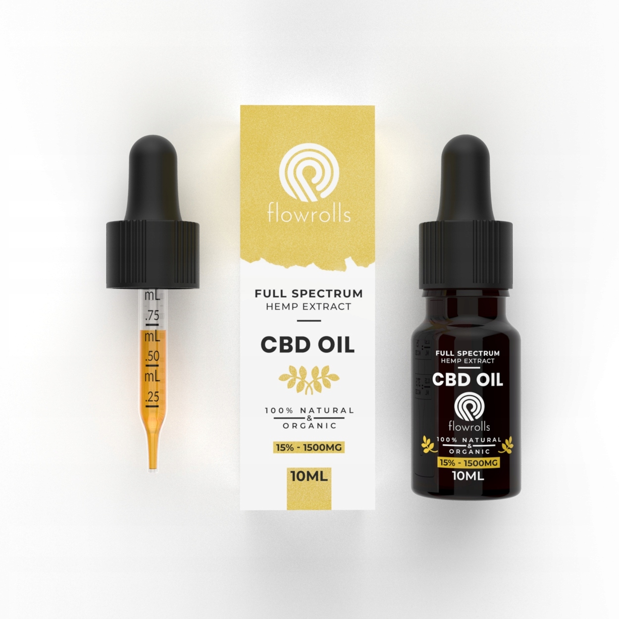 CBD - CBD konopný olej 15% | 1500mg | Full Spectrum