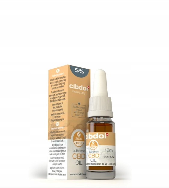 CBD - CBD lov olej 5% 10ml Cibdol