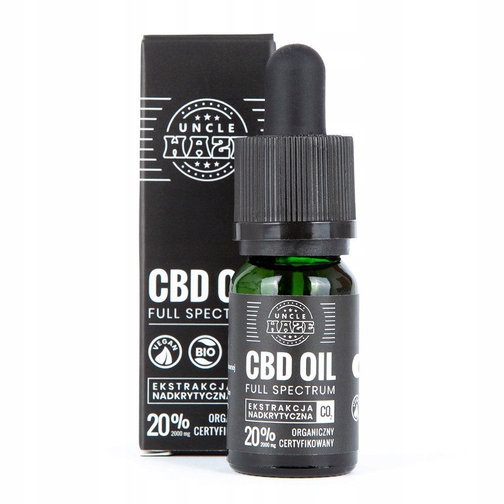 CBD - Konopný olej Uncle Haze 20% CBD 10ml 2000mg PL