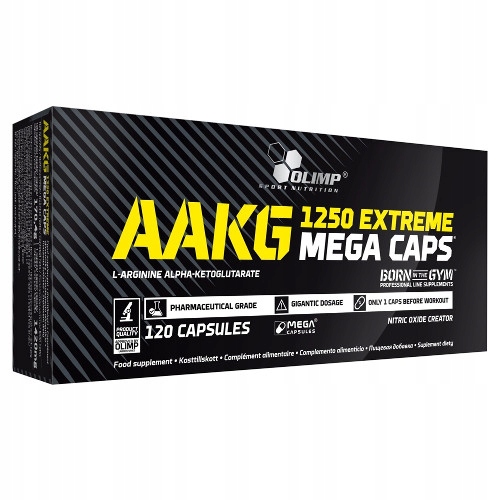 Olimp AAKG 1250 Extreme Mega Caps, 120 kapsúl