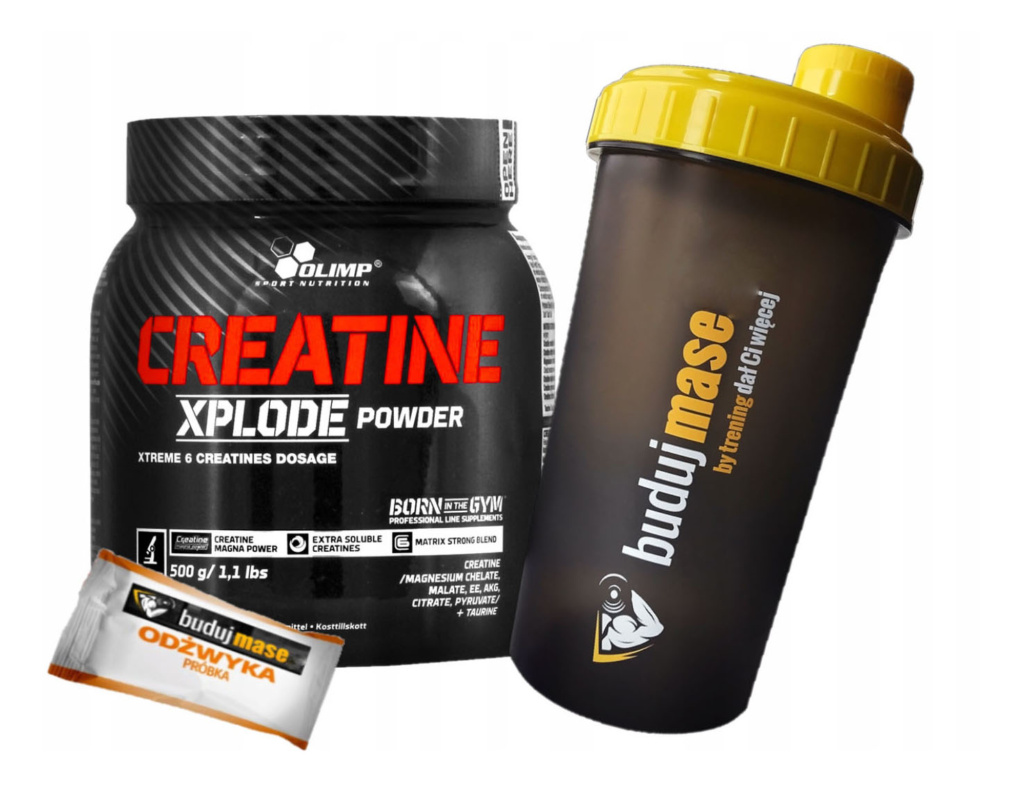 Kreatín - Olimp Createine Xplode 500g Stack Creaine Gratisy!